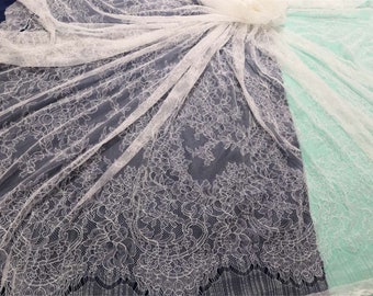 soft Chantilly lace,Lace,Lace fabric,lace trim,レース,dentelle,Spitze,encaje, eyelash lace,Soft Lace,Colored Lace，Lingerie Lace