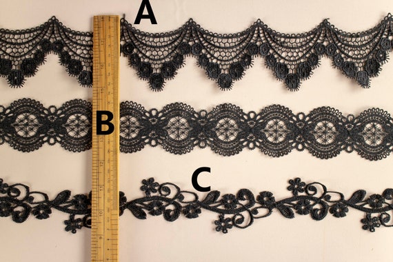 Black Lace Trim for DIY Sewing,diy Lace Trimming -  Canada
