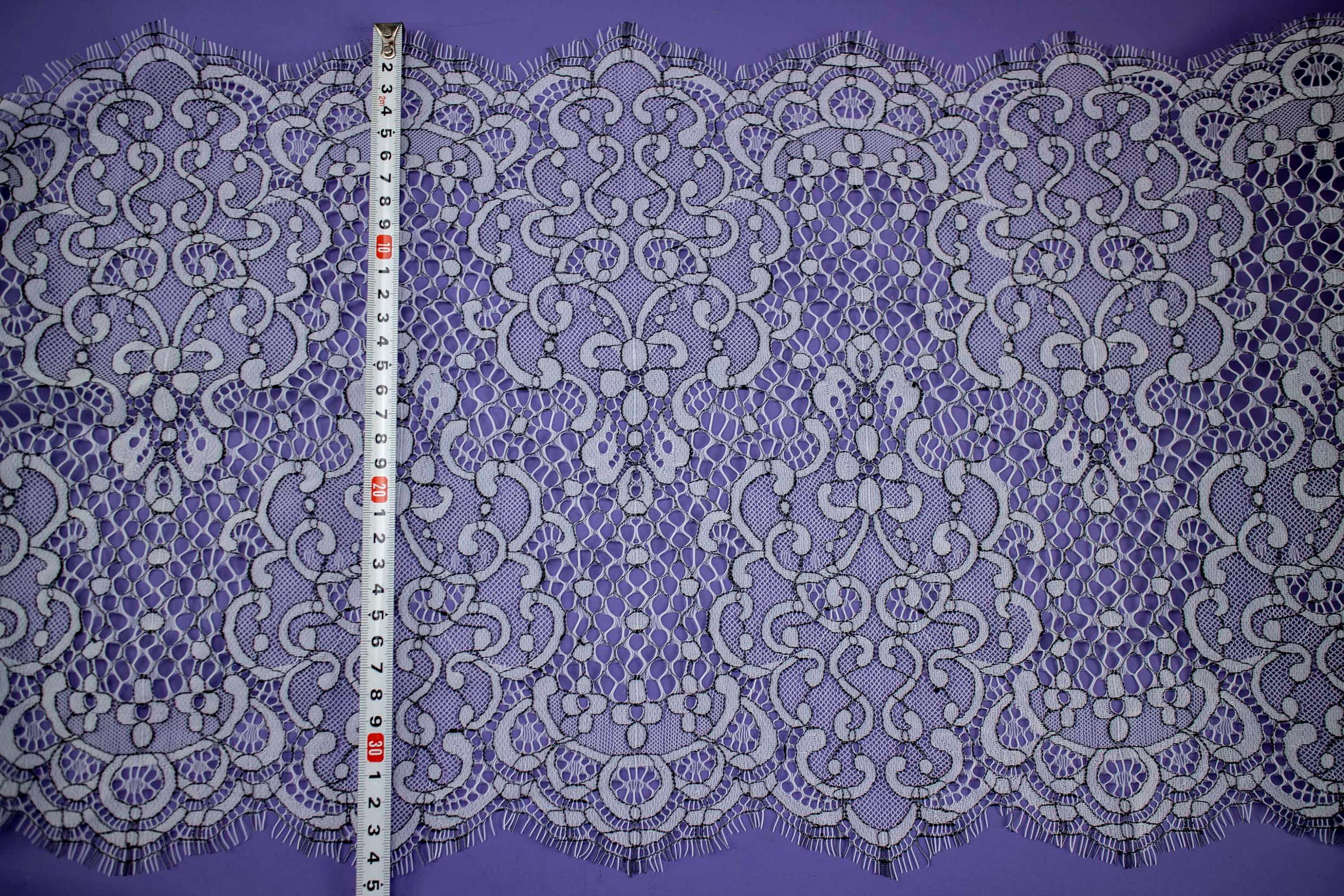 Chantilly Wimpern Spitze Trim Chantilly Spitze Stoff breite | Etsy