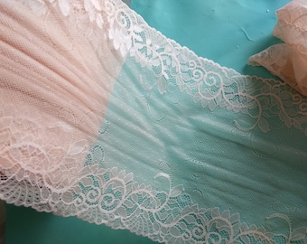 Stretch lace trim,Elastic Lace,Lace Headbands , wedding lace,Stretch Lace Trim -lingerie lace Trimming,trim sell by yard