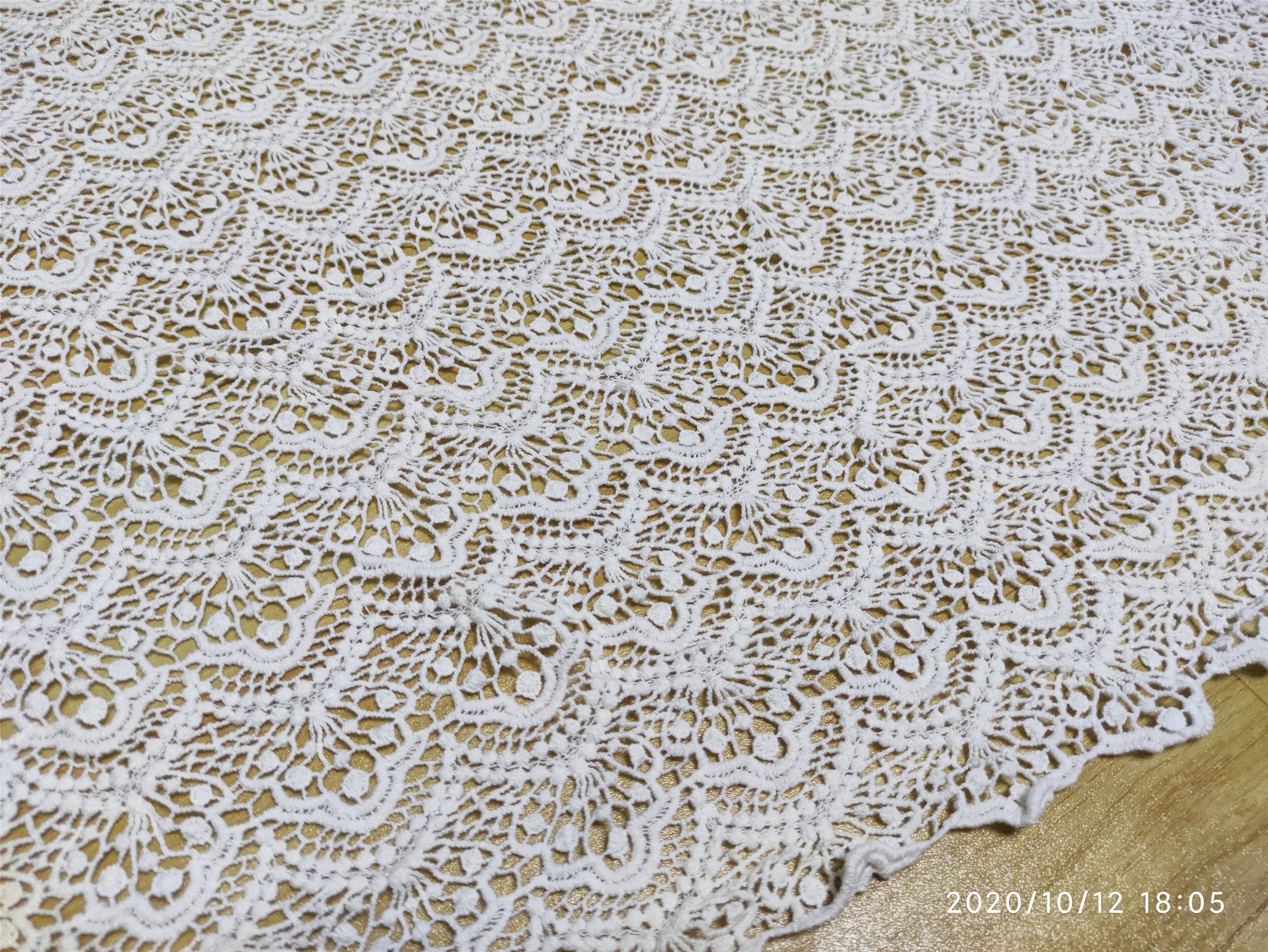 Cotton Lace Fabric,scalloped Lace Fabric,home Decor Lace