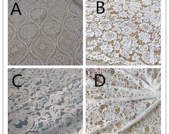 Corded Lace Fabric,lace fabric for dress,bone cotton lace fabric,cored lace ,dress lace -150cm