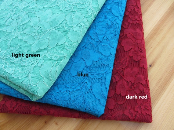 For sale green Lace Fabric,lace fabric for dress,corded eyelash lace fabric,cored lace ,red lace for dress,lovely yellow lace-145cm*115cm