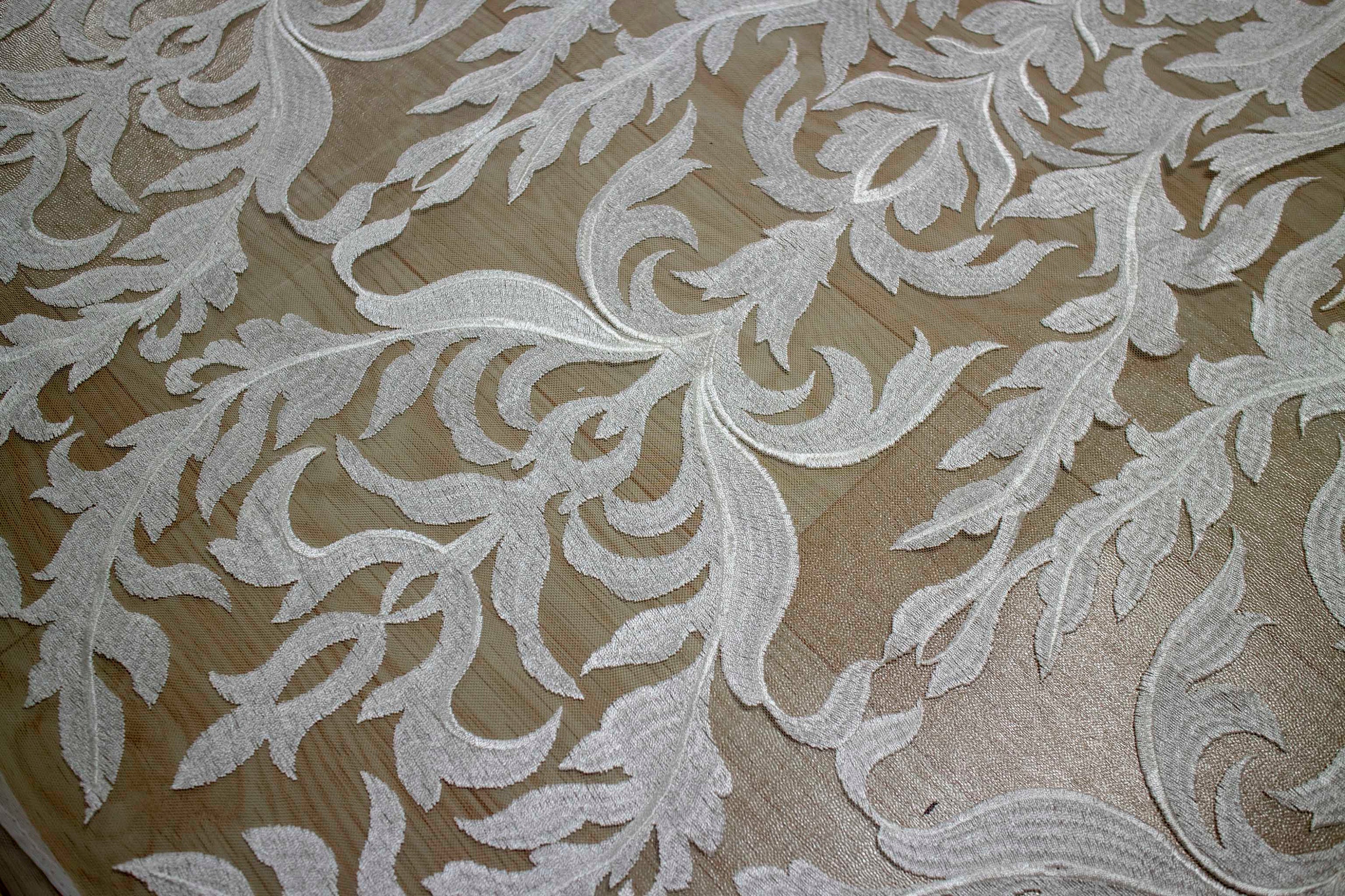 Baroque Lace Fabric by Yard , White Lace Fabric-embroidery