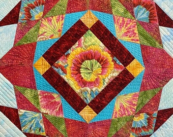 Quilt - Bright Flower Wall
