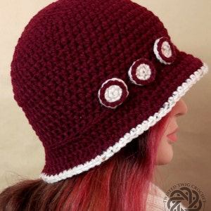CROCHET PATTERN - Winter Cloche