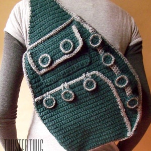 CROCHET PATTERN - Shoulder Backpack