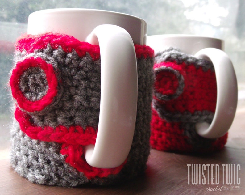 CROCHET PATTERN Mug Coaster Cozy Etsy