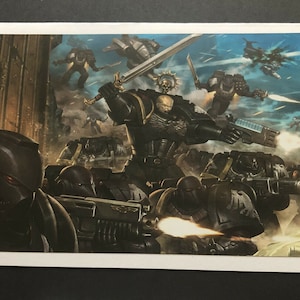 Cartes d'anniversaire / de voeux sur le thème de Warhammer 40k