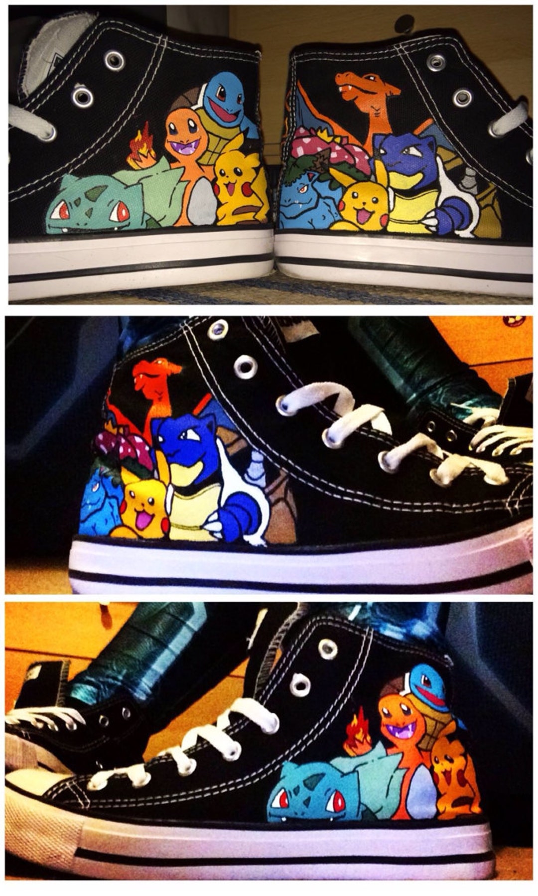 Customised Canvas Shoes Made to a Design of Your Choosing. Etsy