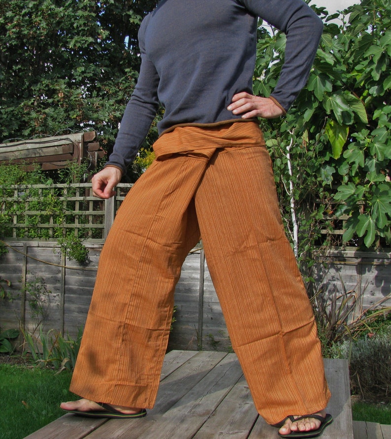 Thai Fisherman Pants 100 cotton classic pinstripe pattern Etsy