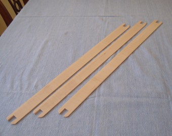 Lost Pond Looms Shuttle Sticks (SET OF 3) for Loom Weaving