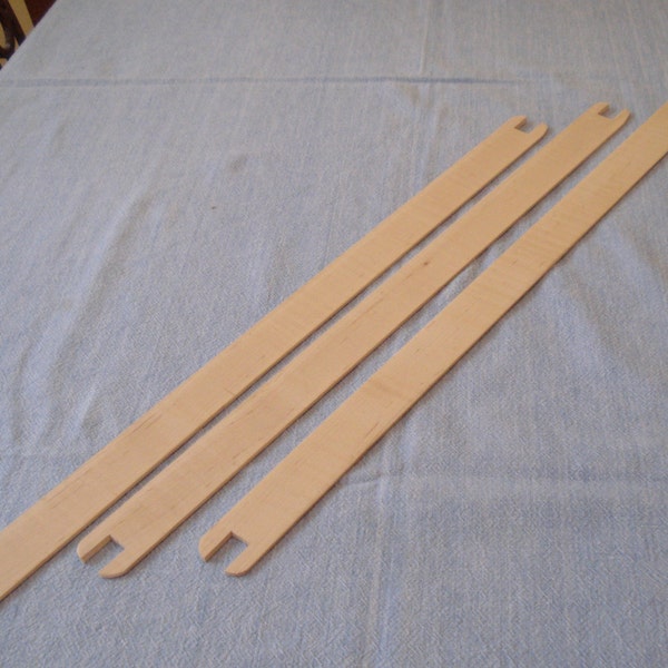 Lost Pond Looms Shuttle Sticks (SET OF 3) for Loom Weaving