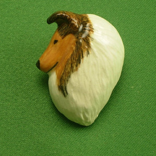 Sable Collie Pin