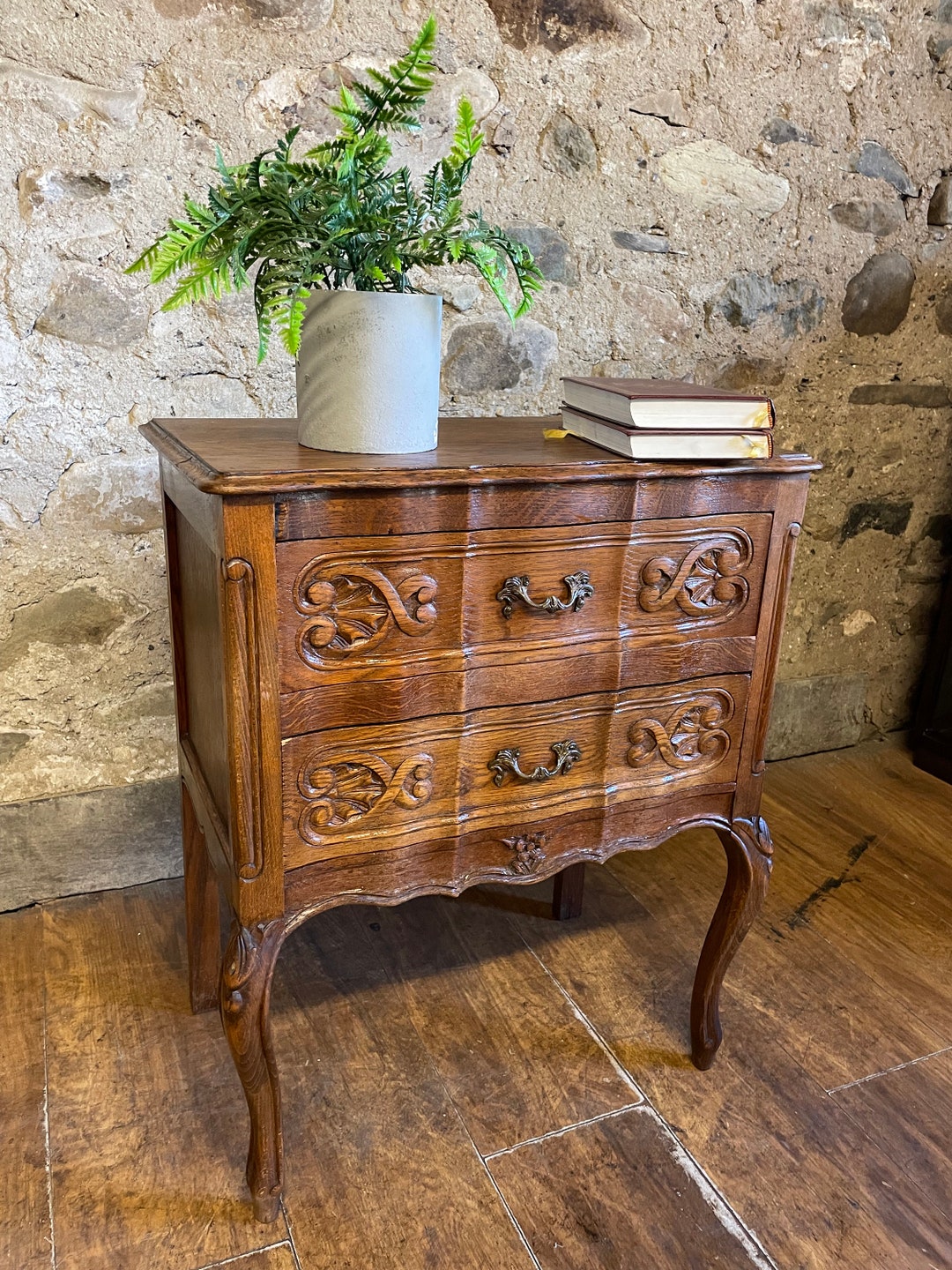 Beautiful Vintage French Bedside Etsy UK