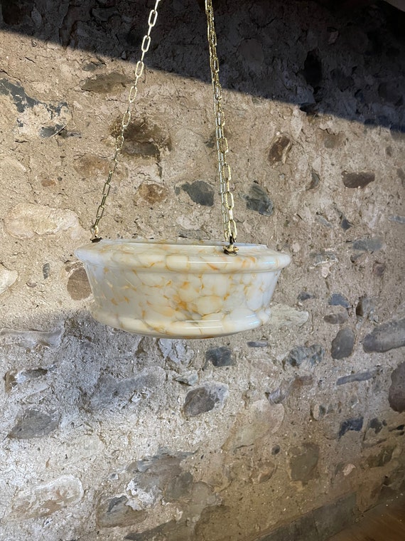 Beautiful Art Deco Flycatcher Lampshade With Chain for Hanging