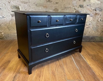 Stag chest of drawers  black
