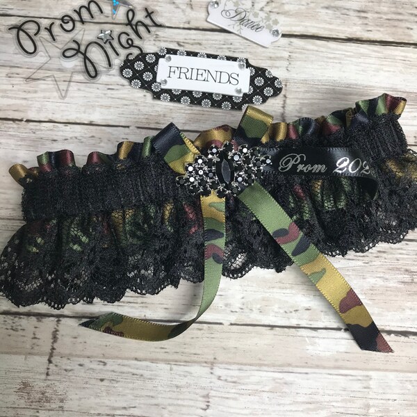 Camo Garter Etsy