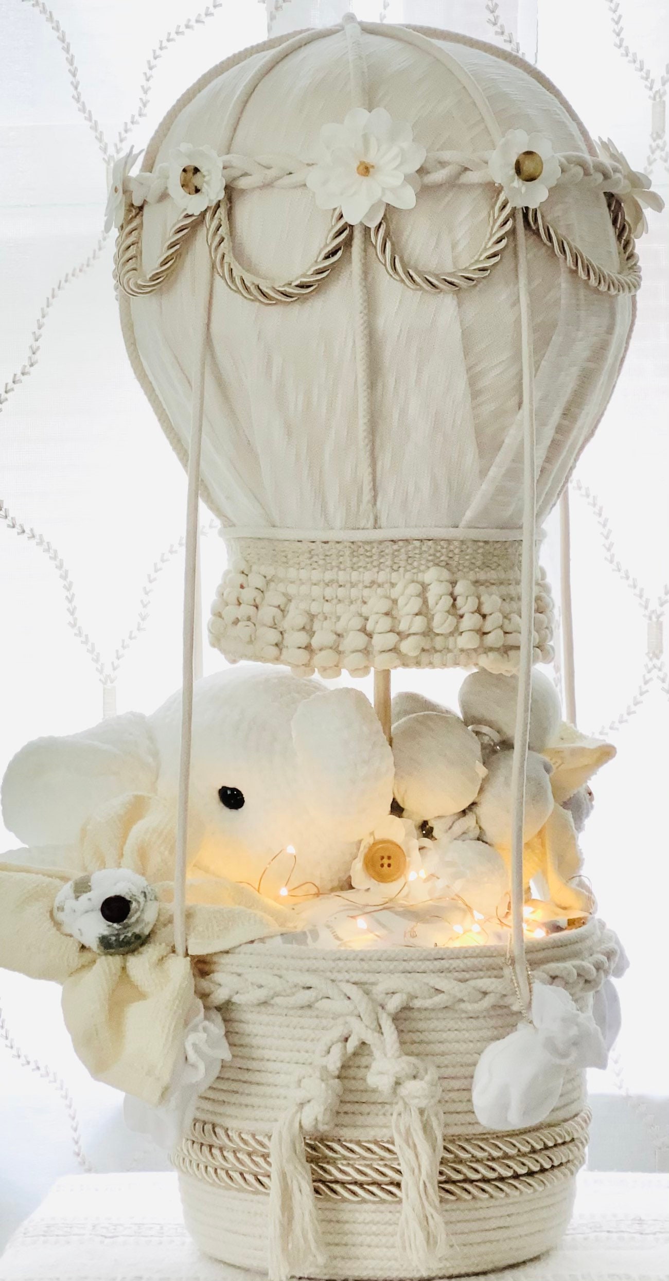 Hot Air Ballon Diaper Cake