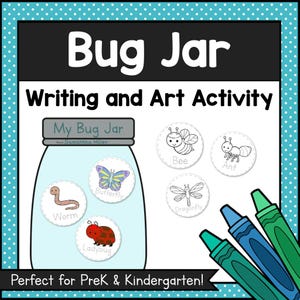 BUG-POT, schrijven zonder voorbereiding en kunst bug-papier knutselen voor peuters, kinderen thuisonderwijs in de klas knipoefeningen voor kleuters Knippen en plakken, doe-het-zelf