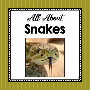 All About Snakes- Animal Science Unit