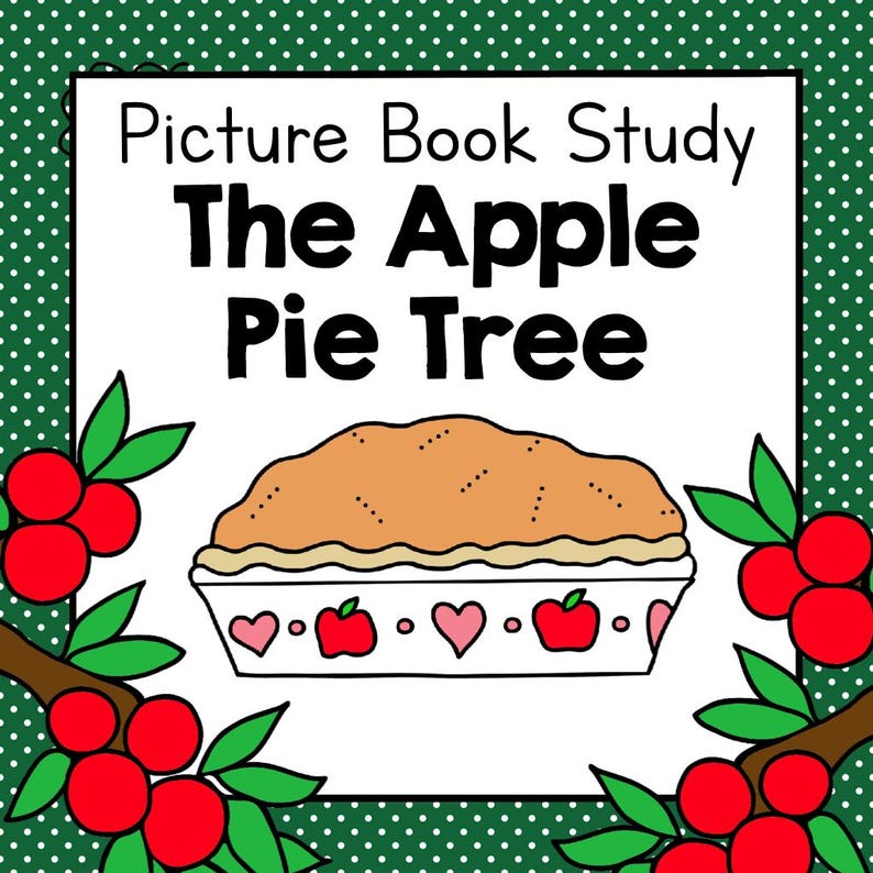 The Apple Pie Tree- Picture Book Study Companion - Etsy