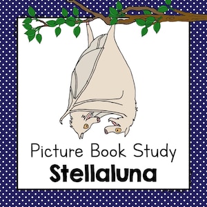 STELLALUNA PICTURE BOOK Study Companion Pdf - Printable Preschool Book Unit - No-Prep Homeschool Reading Activities And Worksheets