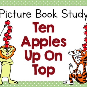 Ten Apples Up On Top - Bilderbuch-Lernbegleiter