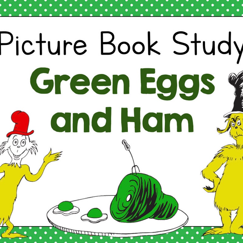 Green Eggs and Ham - Etsy