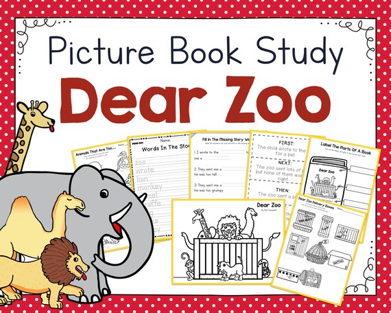 Dear Zoo Picture Book Study Companion