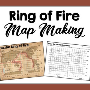 Machen Sie Ihren eigenen Ring der Feuerkarte | Vulkanologie Handwerk | Geologie