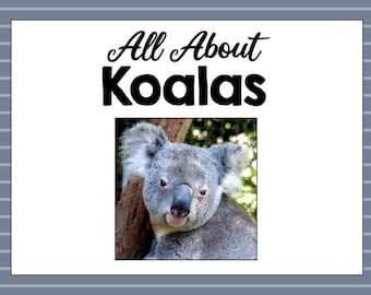 All About Koalas- Animal Science Unit