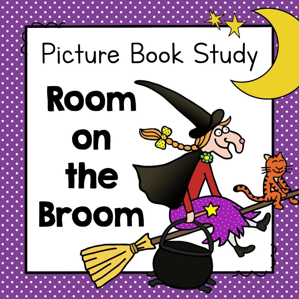 Room on the Broom Book Study Printable Preschool