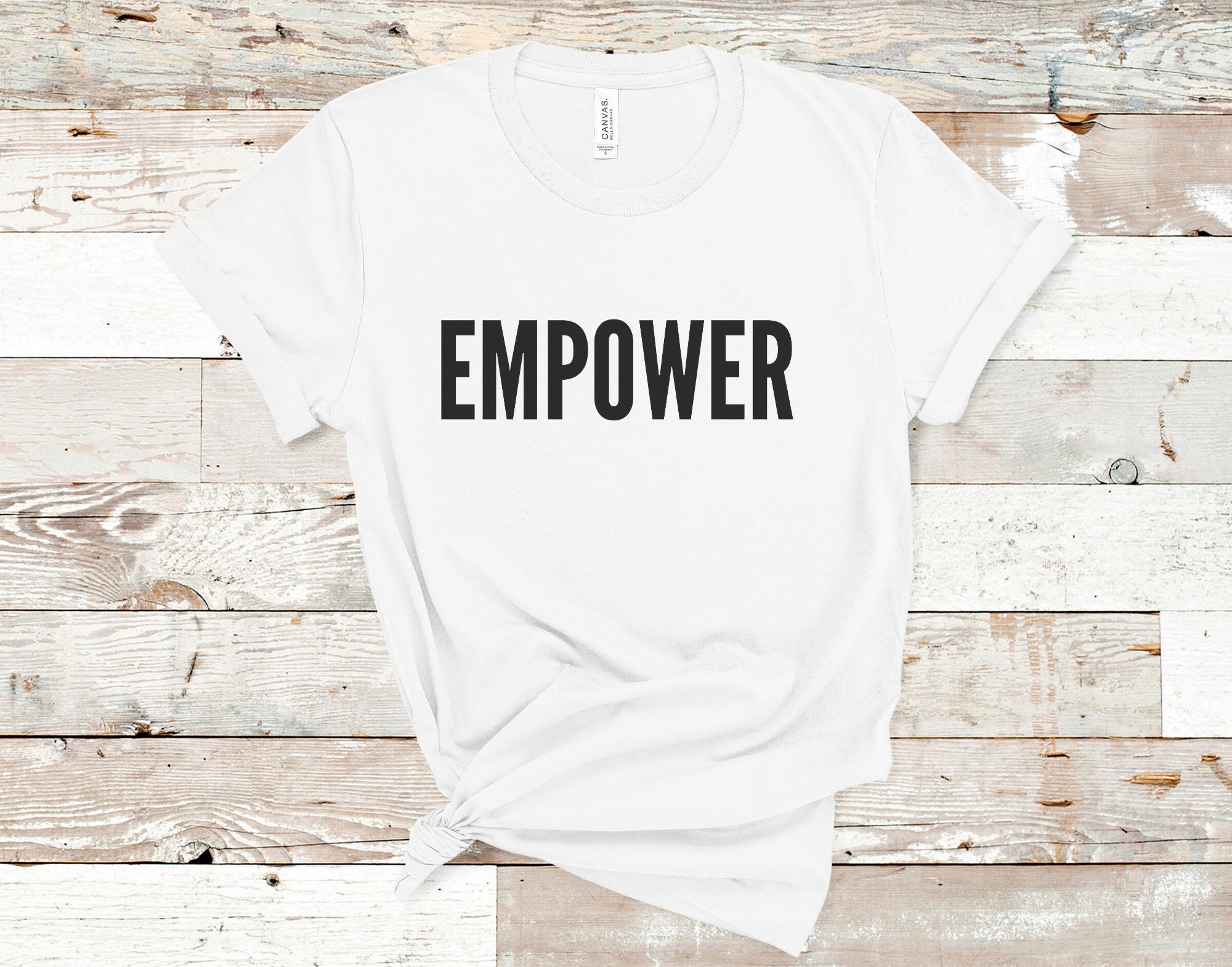 Empower Women's Tshirt Etsy