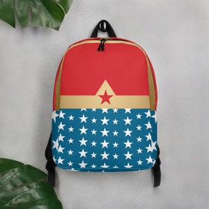 Wonderwoman Backpack - Etsy display picture 2