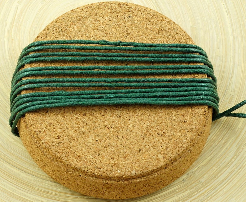 11m 36.1ft 12yds Waxed Cotton Cord Decorative Beading String Etsy