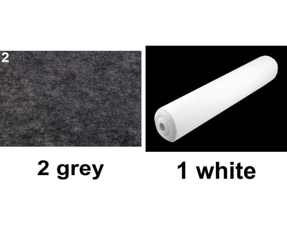Bonding /& Stabilizers and Interlining 1m White Non-Woven Fusible Interfacing Novopast 60+18g//m/² Width 90cm Haberdashery