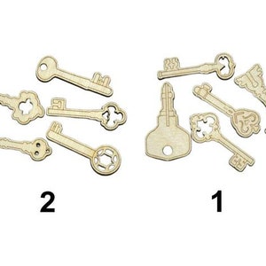 1pc mélange contreplaqué Scrapbooking aggloméré ensemble bois découpé découpes carte Cabochons Artisanat approvisionnement Carte Faisant jou