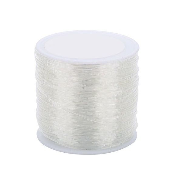 100m Spool Crystal Translucent Elastic Thread Beading String Cord Wire  Wholesale for Jewelry Making -  Canada