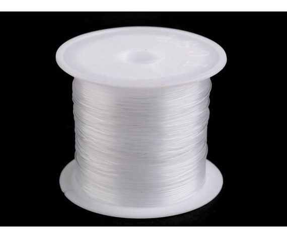 1pc Transparent Clear / Invisible Nylon Thread 0.6mm, Diy Threads And  Lines, Stringing Material, Beads