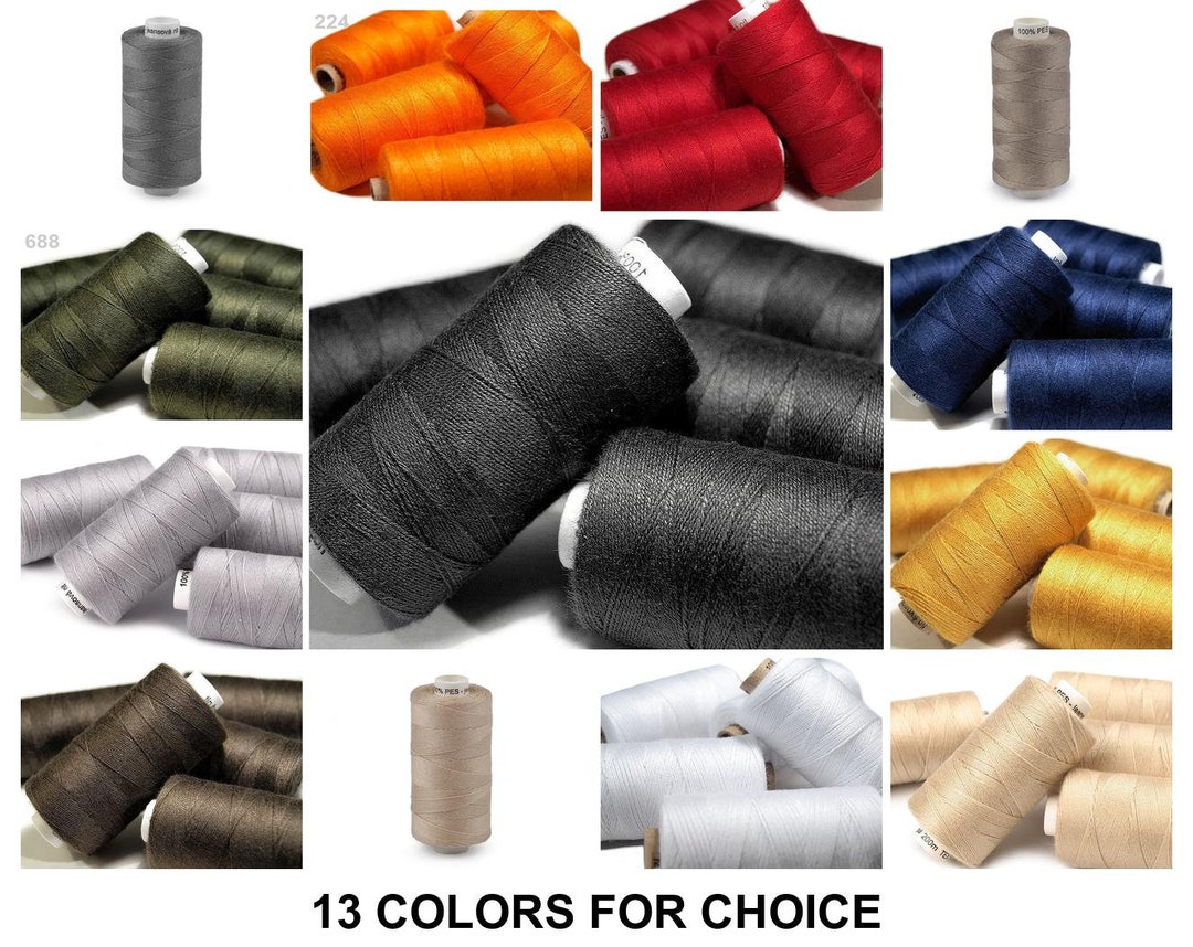 1pc 100 Polyester Jeans Sewing Thread 200m 30x3 Other Threads Etsy UK