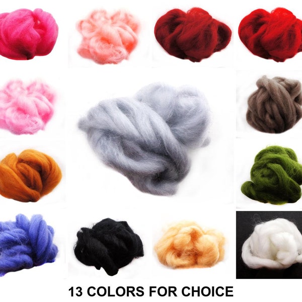 20g 4m Vegan Friendly Acrylic Wool For Needle Felting Spinning Knitting Diy Crafts