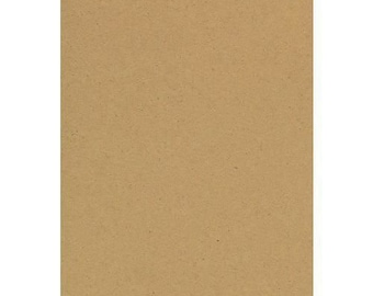 Carton de Papier A4 Brun Kraft 220g / M2 (1ks), Boîte en Carton, les Arts du Papier, Heyda, Fiche, Fiches, Couleur Solide, Scrapbooking