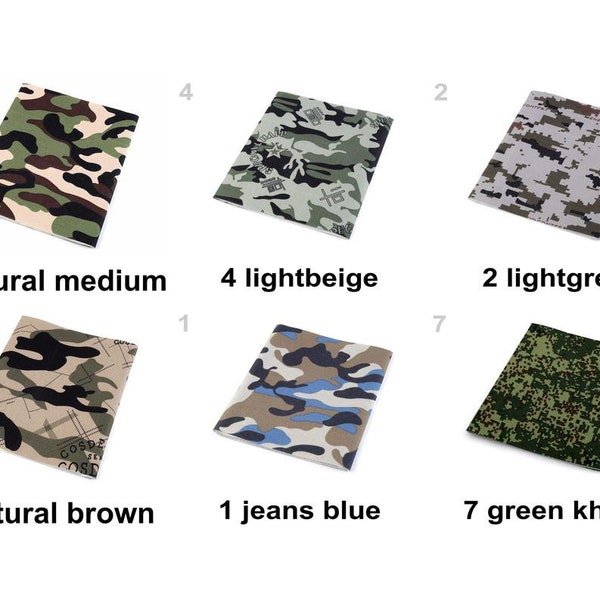 1pc Camouflage Camouflage de Fer sur les Patchs 17x43cm Coudre-sur Et à la réflexion à la Mercerie