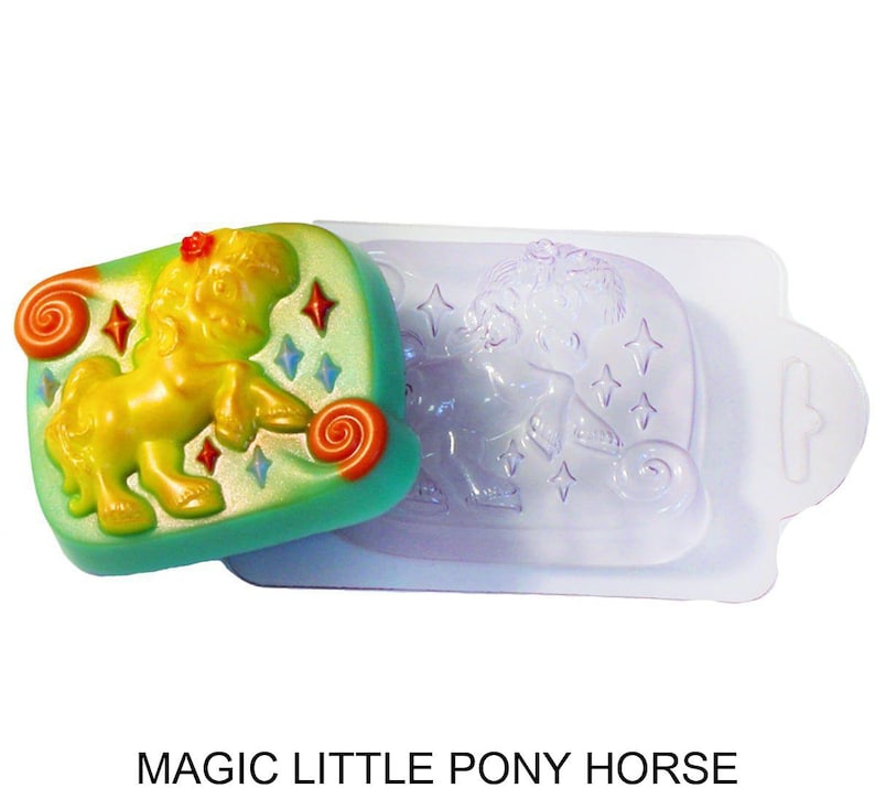 1pc Magic Animal Plastic Soap Making Mold Gift For Her For Him Mould