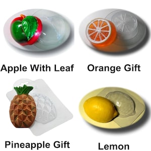 1pc Fruit Plastic Soap Making Mold Gift For Her For Him Mould