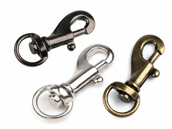 Snap Hook Swivel Eye Nickel