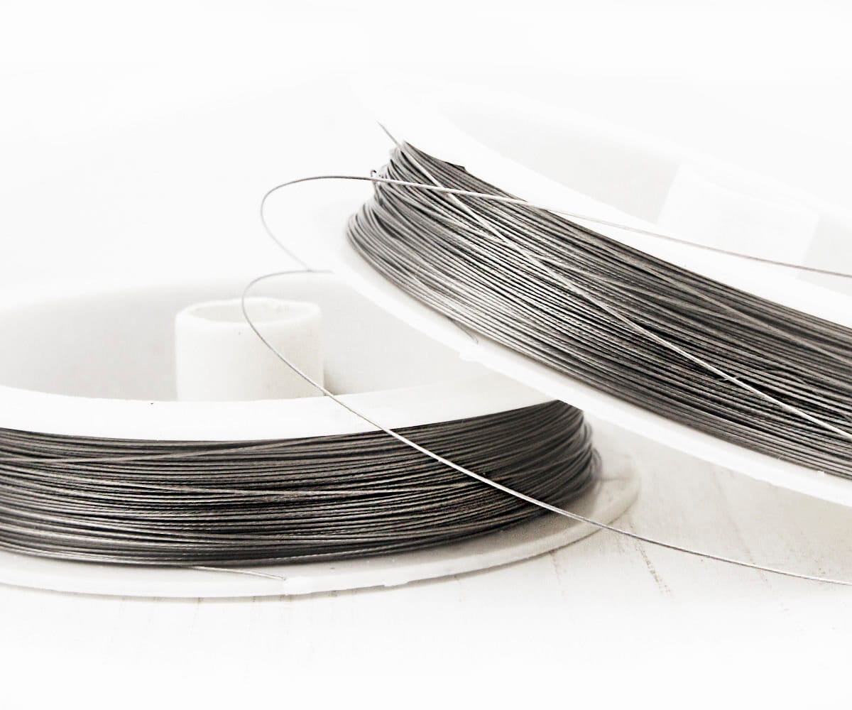 50m 164ft 54yrd Silver Tiger Tail Craft Jewelry Making Beading Thread Wire 0.3mm Gauge 28 .012in Etsy Sweden