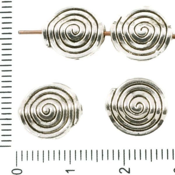 Flat Spiral Shells Etsy