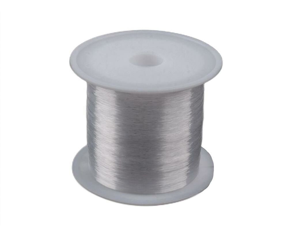 1pc Transparent Clear / Invisible Nylon Thread 0.3mm, Diy Threads